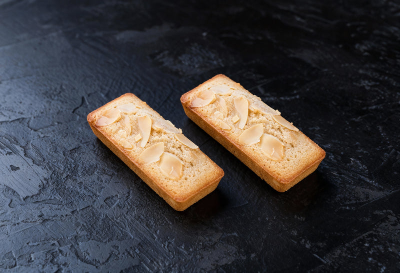 Financier, french almond cake from French Atelier, Venice,Florida.